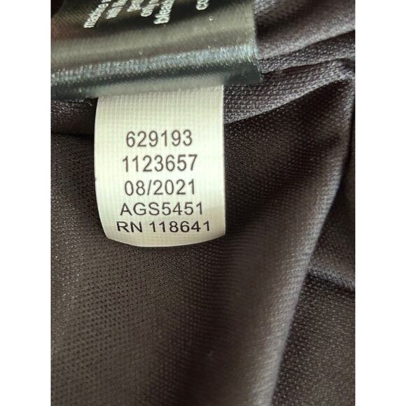 Lane Bryant Dress Womens Size 20 Multicolor Surplice Fitted Metallic Dot Midi - Picture 11 of 16